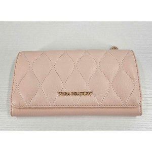 New Vera Bradley Wallet Quilted Audrey Blush